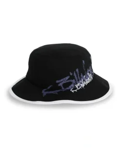 Billabong Script Boonie Bucket Hat in Black