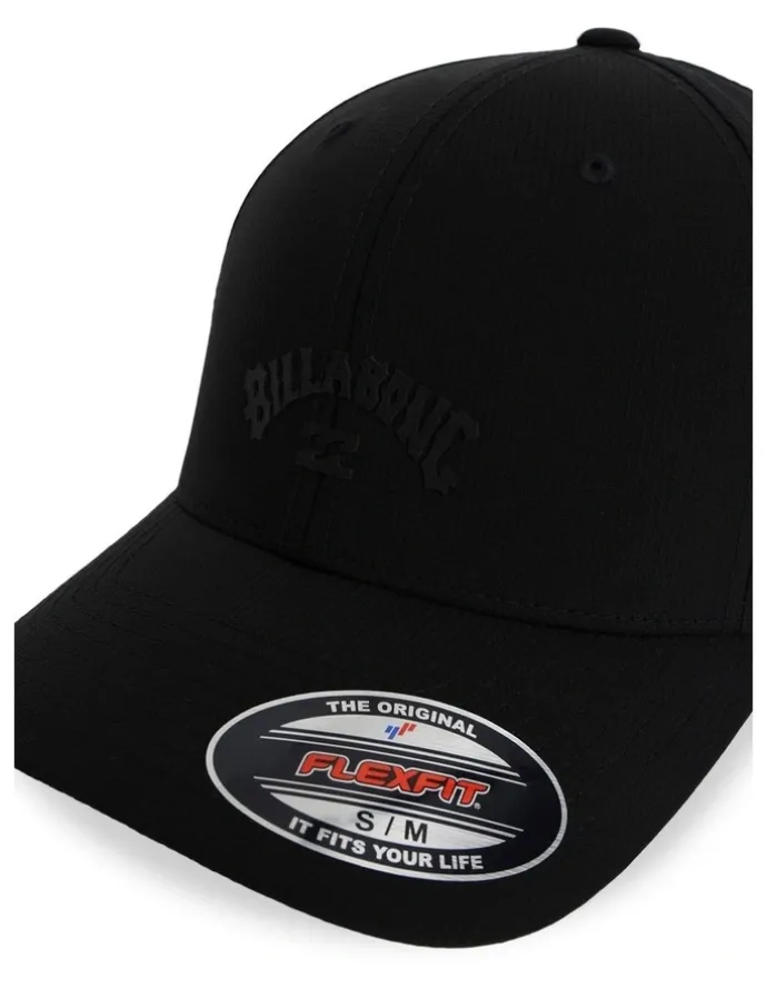 Billabong Surftrek Ripstop Flexfit Cap in Black
