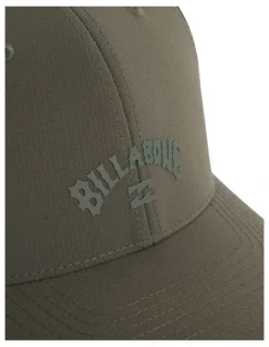 Billabong Surftrek Ripstop Flexfit Cap In Military