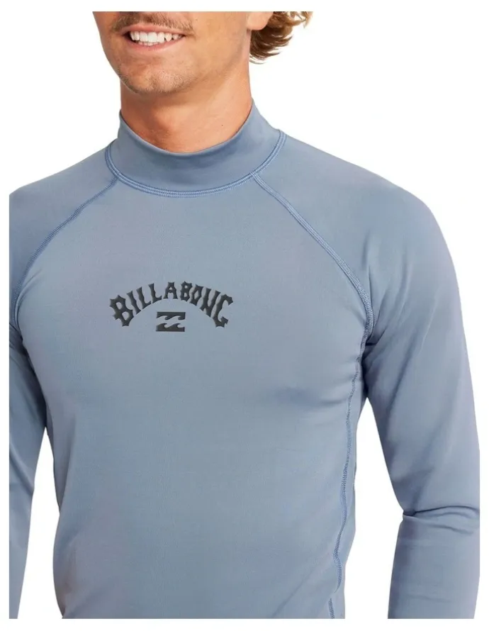 Billabong All Day Arch Long Sleeve Rash Vest in Assorted