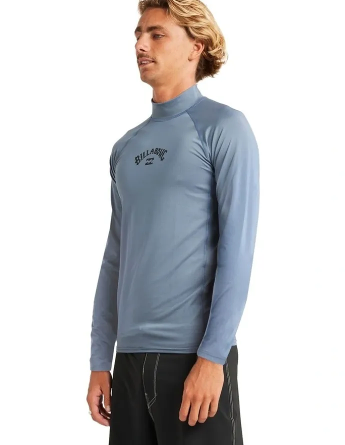 Billabong All Day Arch Long Sleeve Rash Vest in Assorted