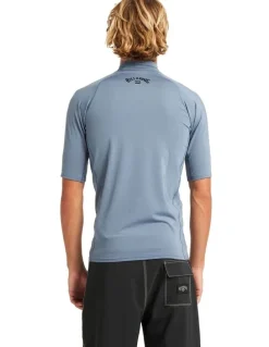 Billabong All Day Arch Short Sleeve Rash Vest In Assorted