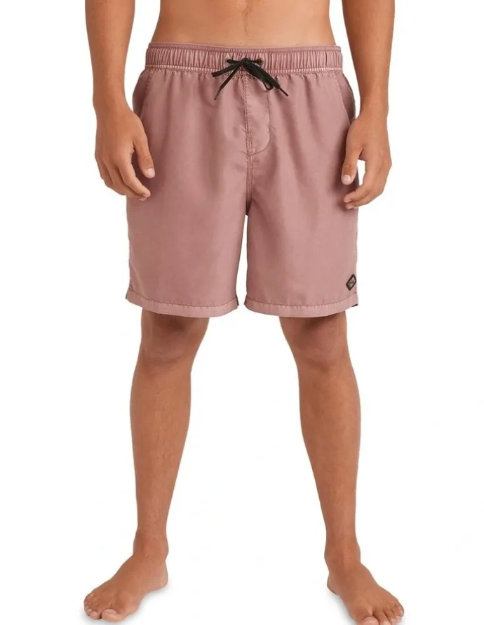 Billabong All Day Overdye Layback Boardshorts In Dusty Rose