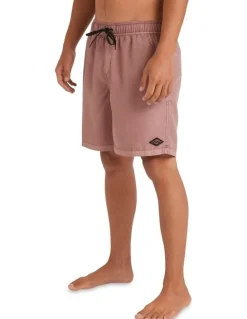 Billabong All Day Overdye Layback Boardshorts In Dusty Rose