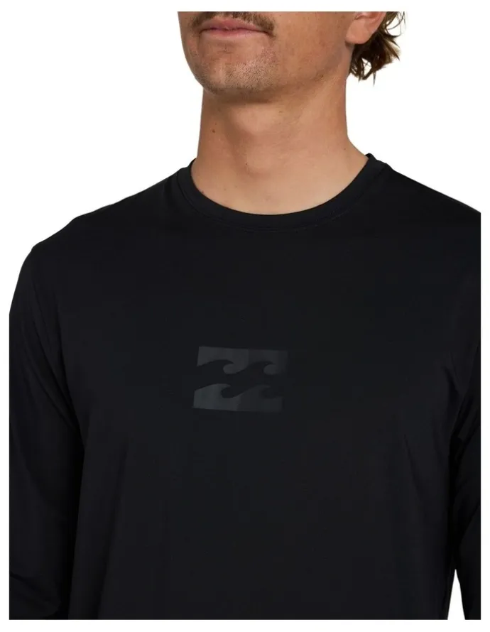 Billabong All Day Wave Long Sleeve Surf Shirt Stealth