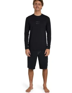 Billabong All Day Wave Long Sleeve Surf Shirt Stealth