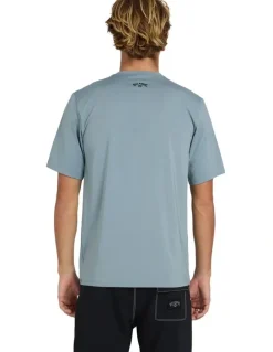 Billabong All Day Wave Surf Shirt in Blue Fog