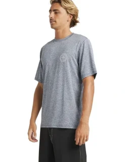 Billabong Big Wave Daz Rash Vest in Navy Heather
