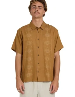 Billabong Cordoba Short Sleeve Shirt Rubber