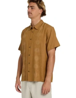 Billabong Cordoba Short Sleeve Shirt Rubber