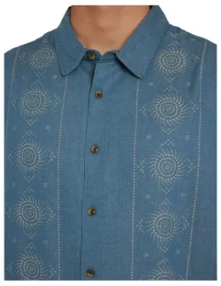Billabong Cordoba Short Sleeve Shirt Real Teal