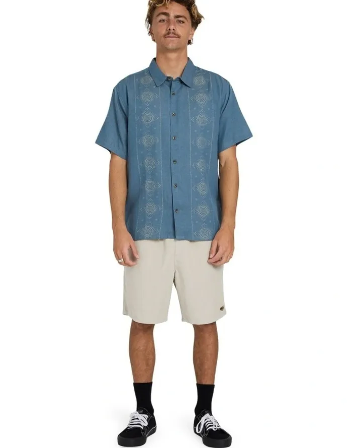 Billabong Cordoba Short Sleeve Shirt Real Teal