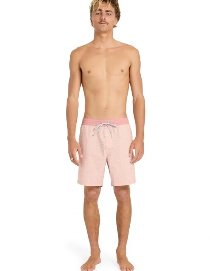 BILLABONG Good Times Layback Boardshorts 16 in Vintage Pink