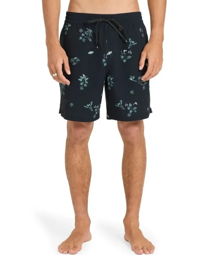 BILLABONG Good Times Layback Boardshorts 16 in Black