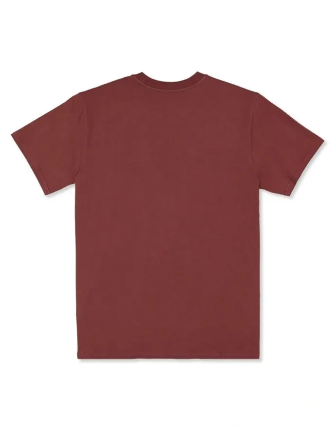 Billabong Premium Pocket T-Shirt Wine