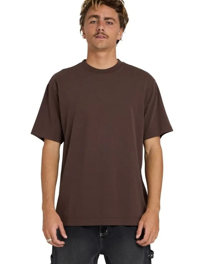 Billabong Premium Wave Wash T-Shirt Chocolate
