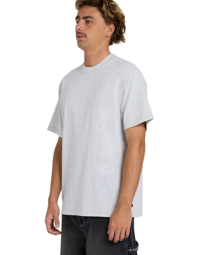 Billabong Premium Wave Wash T-Shirt Light Grey Heather