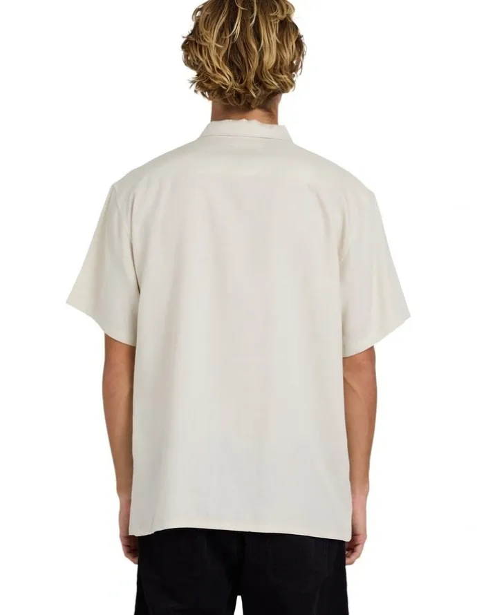 Billabong Ricardo Short Sleeve Shirt in Natural