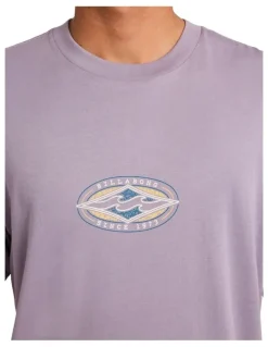 Billabong Rotor Diamond Premium T-Shirt in Purple Ash