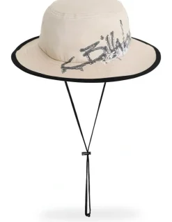 Billabong Script Boonie Bucket Hat in Stone