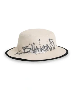 Billabong Script Boonie Bucket Hat in Stone