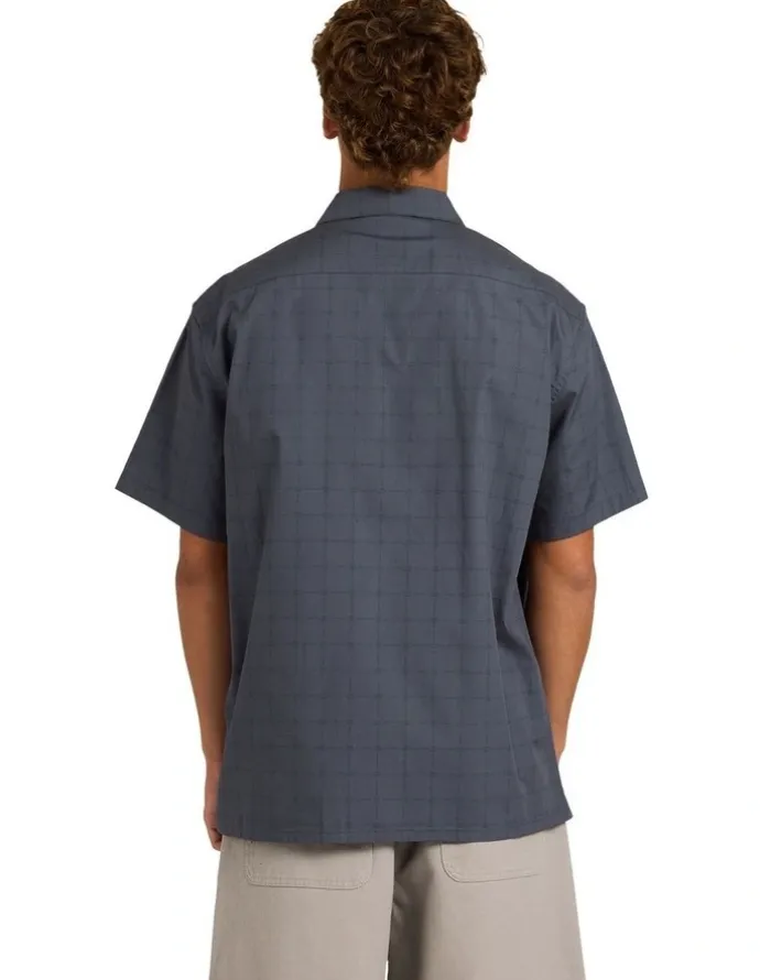 Billabong Spec Mogul Short Sleeve Shirt in Navy
