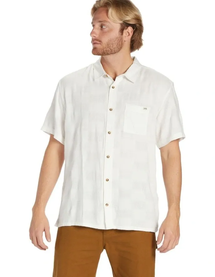 Billabong Sundays Jacquard Short Sleeve Shirt