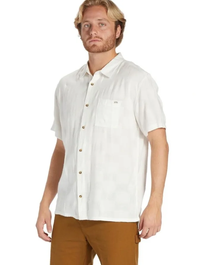 Billabong Sundays Jacquard Short Sleeve Shirt