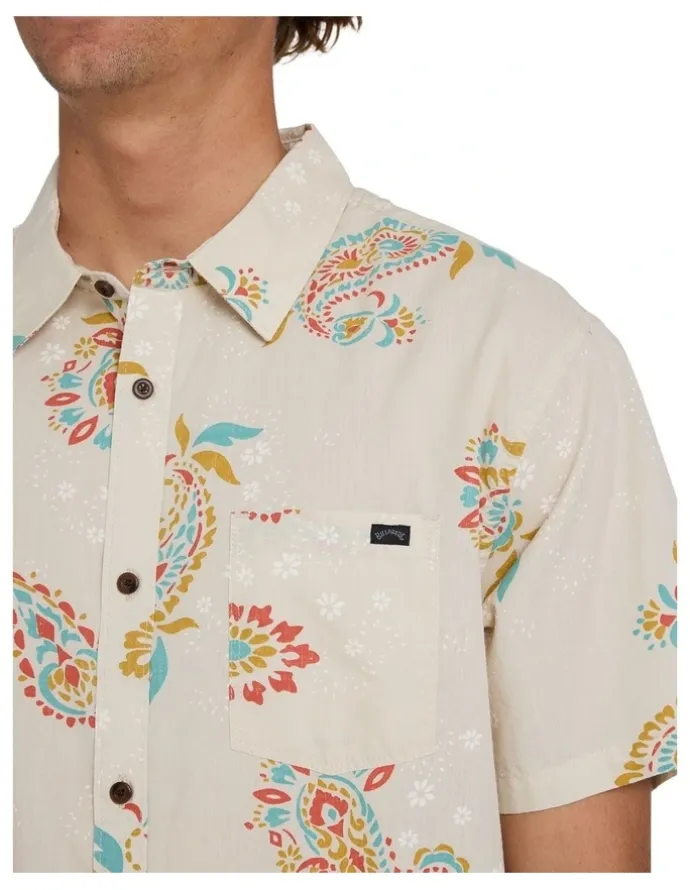Billabong Sundays Short Sleeve Shirt Oatmeal