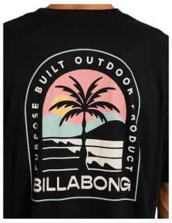 Billabong Sun Down Adiv Premium T-Shirt in Black