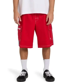 Billabong Thrown On 3.0 Boardshorts 22" in Red