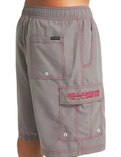 Billabong Throw On Boardshorts 21" in Grey