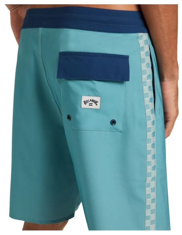 Billabong Wategos Lo Tide 17.5 Boardshorts In Blue Haze