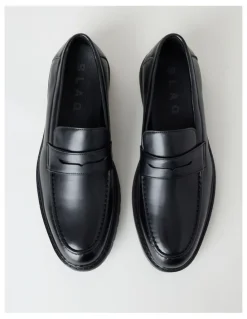 Blaq Atticus Chunky Loafers in Black