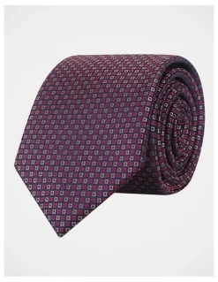 Blaq Diamond Tie in Fuchsia