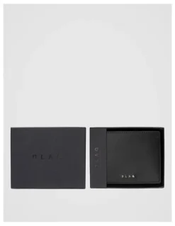 Blaq Flip Wallet With Zip Black Wallet Black