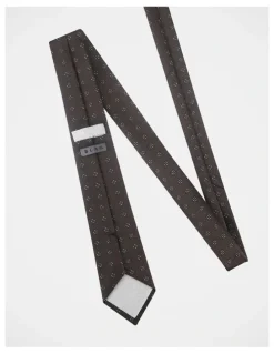Blaq Jaquard Tie in Black