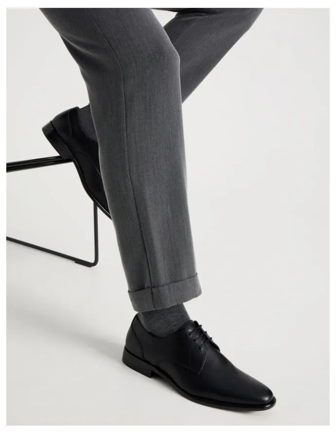 Blaq Lucian Dress Lace Up Shoes in Black
