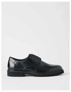 Blaq Nico Chunky Lace Up in Black