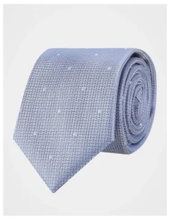 Blaq Poly Dot Tie