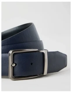 Blaq Smart Casual Reversible Belt Black/Navy Belt Black/Navy