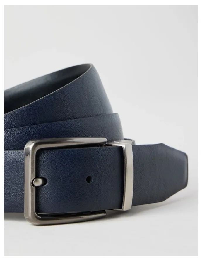Blaq Smart Casual Reversible Belt Black/Navy Belt Black/Navy