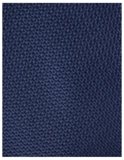 Blaq Textured Poly Tie in Navy