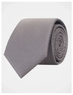Blaq Textured Tie in Pink
