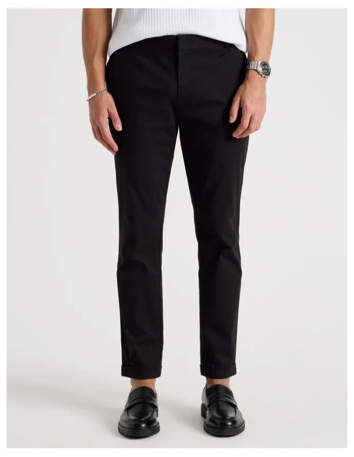 Blaq Ankle Pant in Black