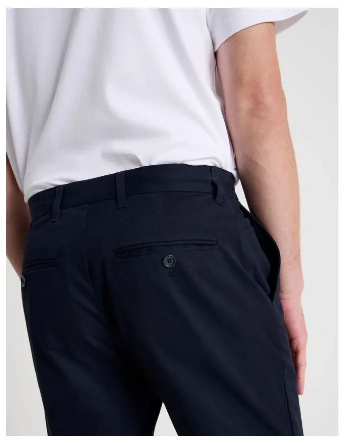 Blaq Ankle Pant in Navy