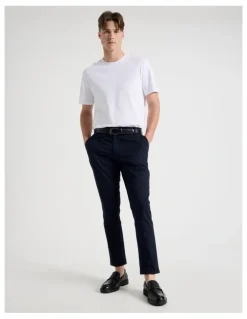 Blaq Ankle Pant in Navy