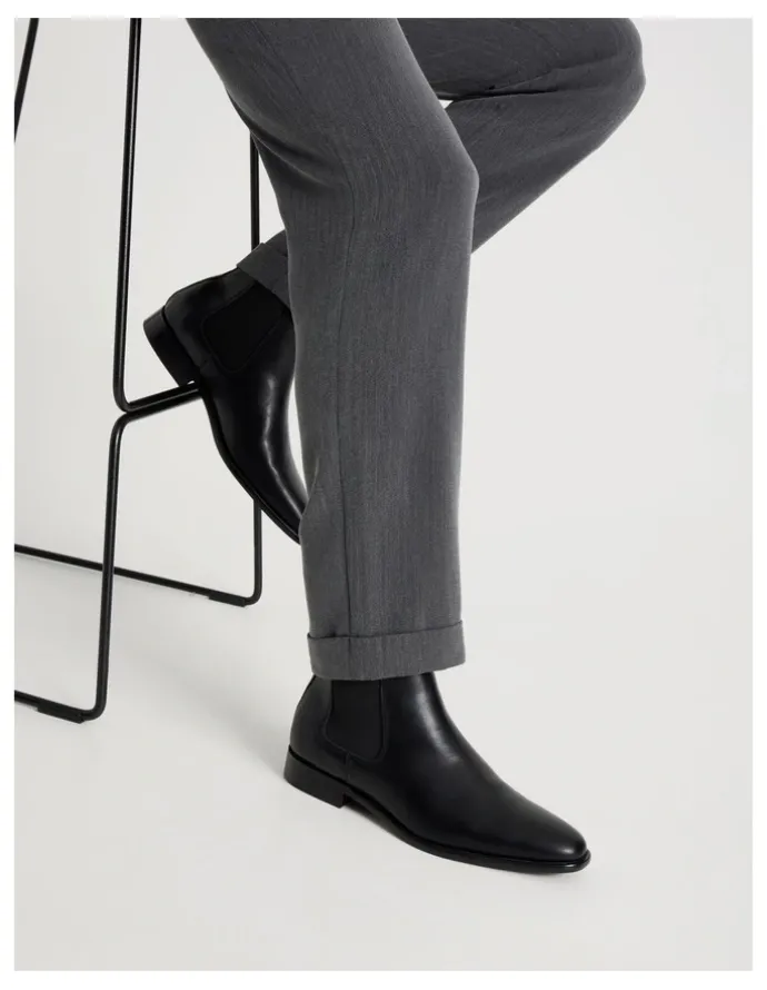 Blaq Calvin Chelsea Boot Black