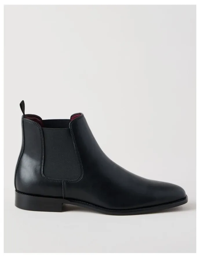 Blaq Calvin Chelsea Boot Black