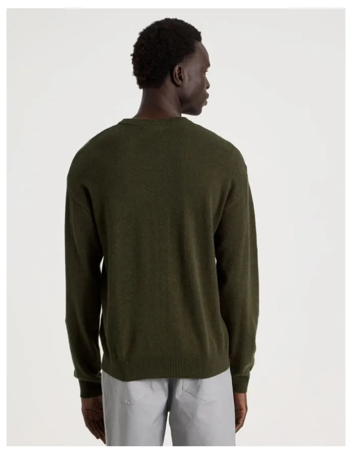 Blaq Crew Neck Knit in Green